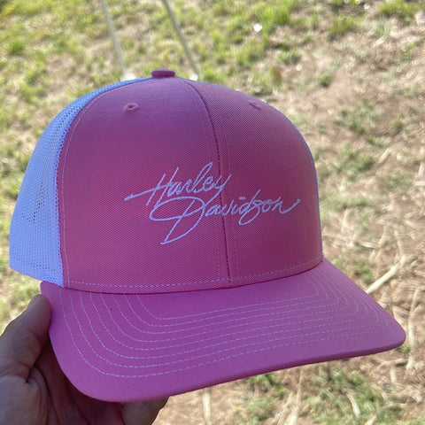 Harley signature hat