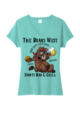 The Boars Nest Women's Vneck