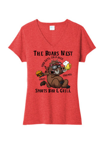 The Boars Nest Women's Vneck