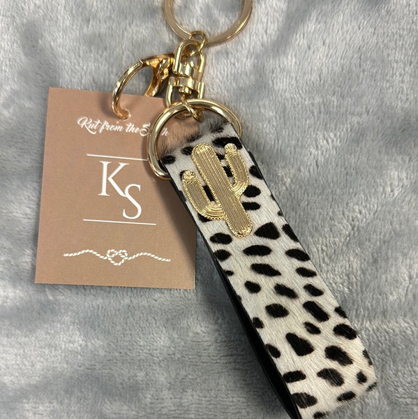 KS western cowhide wristie