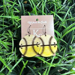 KS Baseball/Softball Earrings