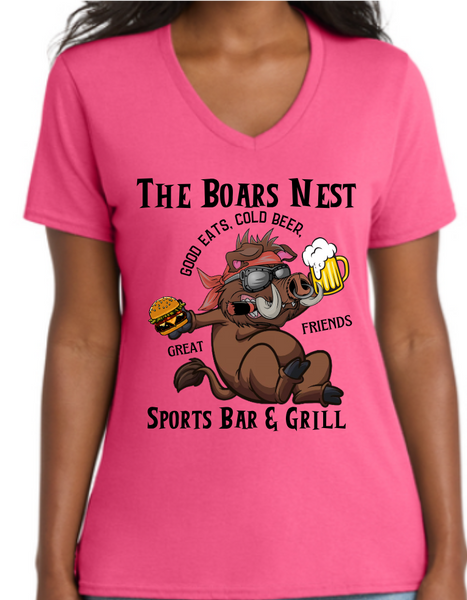 The Boars Nest Women's Vneck