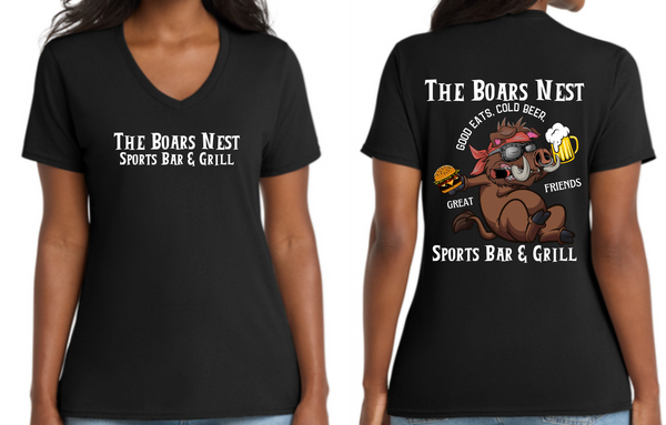 The Boars Nest Women's Vneck