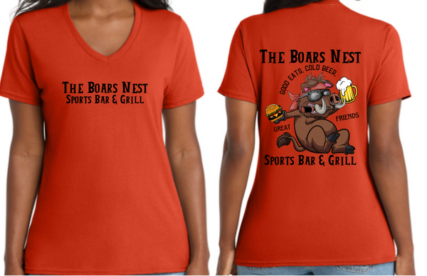 The Boars Nest Women's Vneck
