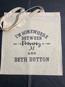 Tote Beth Proverbs &BD